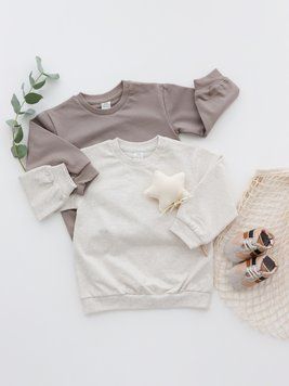 Світшот H&M реліз молочний 102497 фото